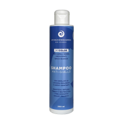 M COLOR COLOR-anti-yellow Shampoo My Sezione Aurea Color protection  Available on Yumibio.com