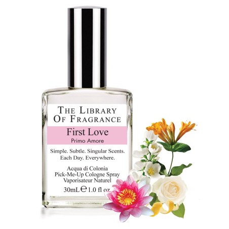 Natural Perfume-First Love The Library of Fragrance Scent  Available on Yumibio.com