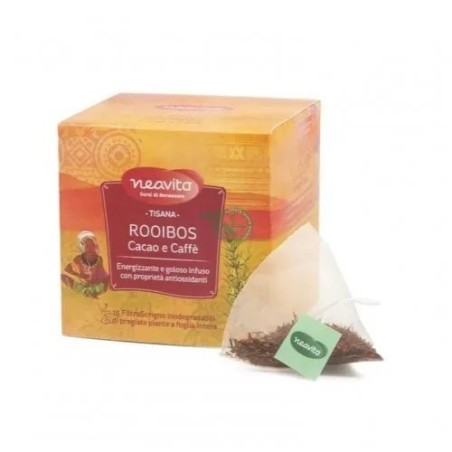 Filterscrigno-Rooibos, cocoa and coffee Neavita Tea and herbal Teas  Available on Yumibio.com