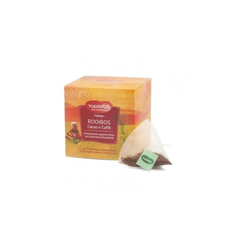 Filterscrigno-Rooibos, cocoa and coffee Neavita Tea and herbal Teas  Available on Yumibio.com
