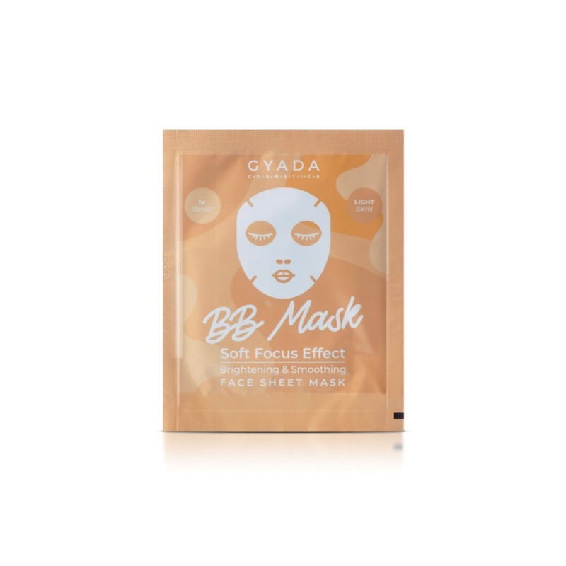 Gyada Cosmetics  BB Mask Soft Focus Effect - Light Skin  BB e CC Cream