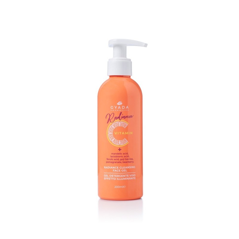 RADIANCE - Gel Nettoyant Visage Illuminant Gyada Cosmetics Nettoyant visage   Disponible sur Yumibio.com