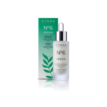 Gyada Cosmetics  Siero Viso 6 - Purificante per Pelli Grasse  Sieri Viso