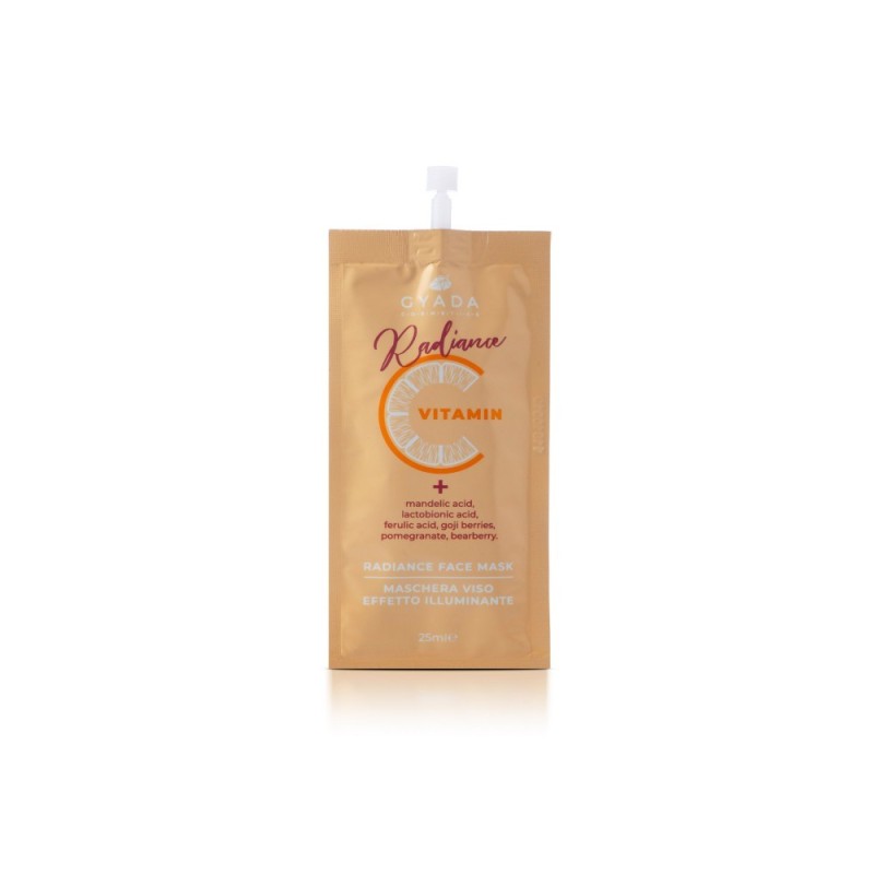 RADIANCE - Face Mask Illuminating Gyada Cosmetics Mask  Available on Yumibio.com