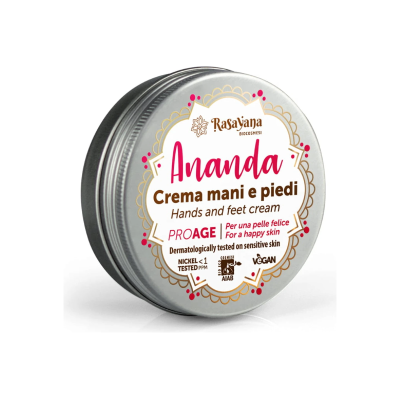 Ananda-hand and Foot Cream Rasayana Hand and Nail Care  Available on Yumibio.com