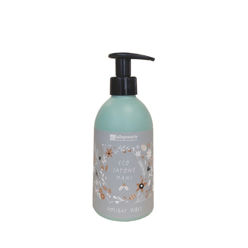 Eco Hand Soap Almonds and Red Fruits La Saponaria Soap  Available on Yumibio.com