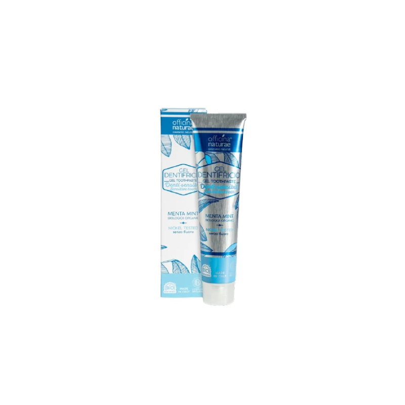 Le dentifrice Dents Sensibles et Délicates Officina Naturae Dentifrice   Disponible sur Yumibio.com