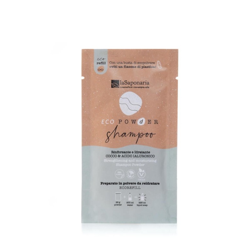 Shampooing en poudre-Fortifiant et Hydratant-La Saponaria / Y