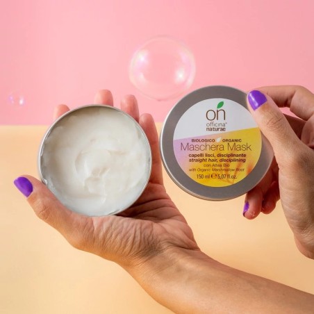 Disciplining Mask for Straight Hair Officina Naturae Mask  Available on Yumibio.com
