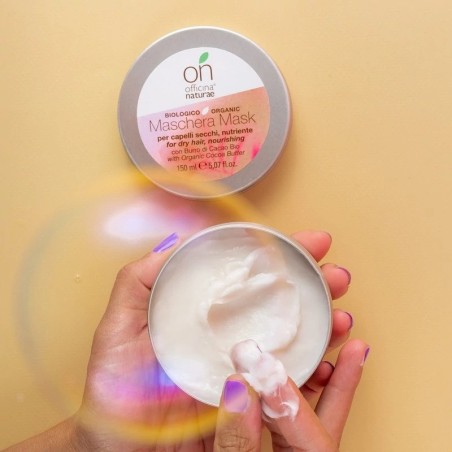 Nourishing Mask for Dry Hair Officina Naturae Mask  Available on Yumibio.com