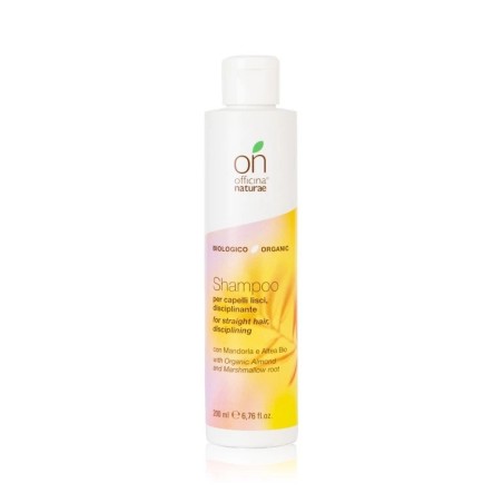 Disciplining Shampoo for Straight Hair Officina Naturae Shampoo bio straight hair  Available on Yumibio.com