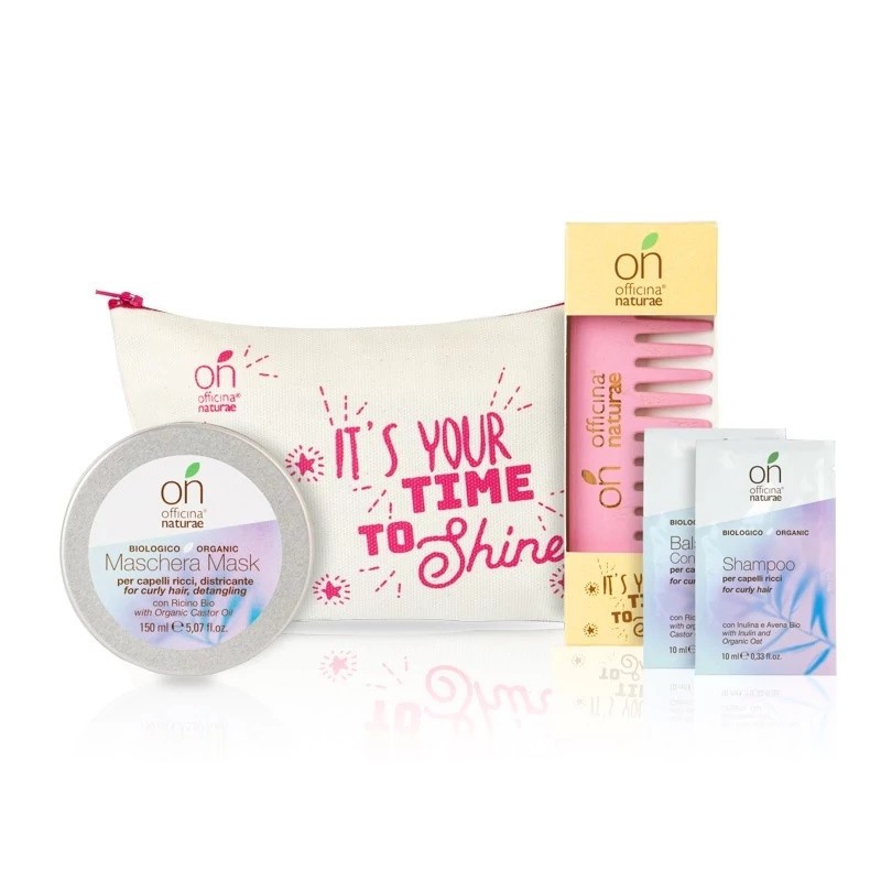 Officina Naturae  Mini-Kit RicciPerfetti  Shampoo bio capelli ricci e mossi