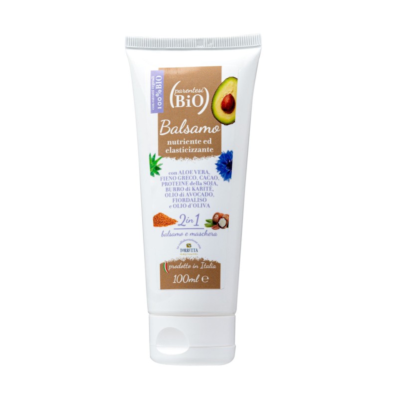 Parentesi Bio  Balsamo Nutriente 2 in 1 100 ml  Balsamo Capelli Secchi e Trattati
