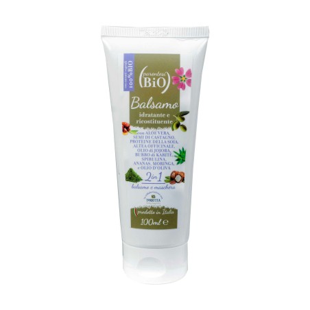 Parentesi Bio  Balsamo Idratante e Ricostituente 2 in 1 100 ml  Balsamo Capelli Secchi e Trattati