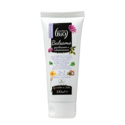 Purifying and Volumizing Balm 2 in 1 100 ml Parentesi Bio Oily Hair Conditioner  Available on Yumibio.com