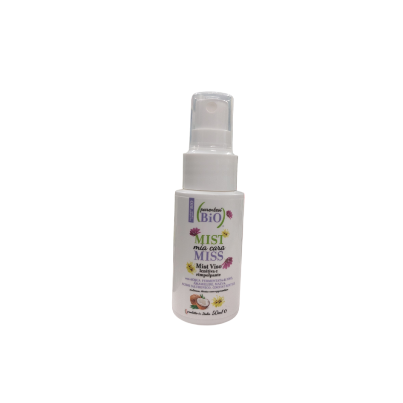 MIST My Dear Miss-Brume Visage Apaisante et Repulpante 50 ml Parentesi Bio Tonique   Disponible sur Yumibio.com