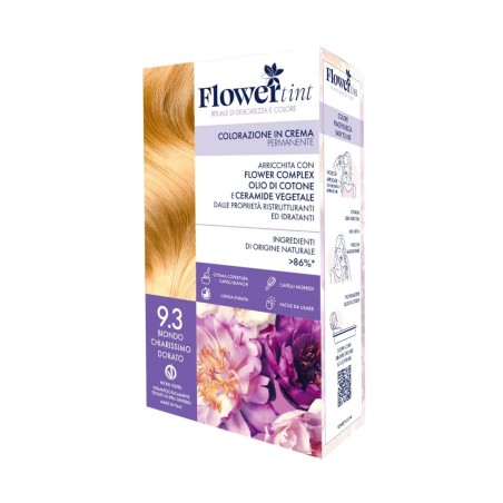 Permanent Tint 9.3-Light Golden Blond Purobio Hair dyes  Available on Yumibio.com