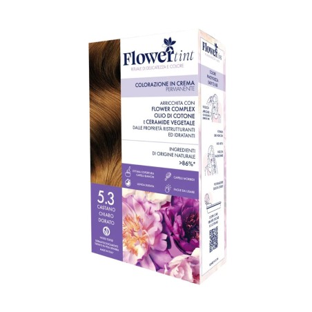 Teinte Permanente 5.3-Brun Clair Doré-Purobio Flo T