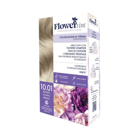 Teinte Permanente 10.01-Blond Platine Froid-Purobio Flo T