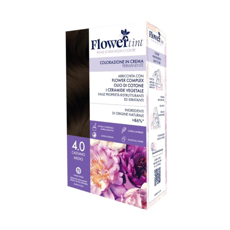 Purobio  Tinta Permanente 4.0 - Castano Medio  Tinte per capelli