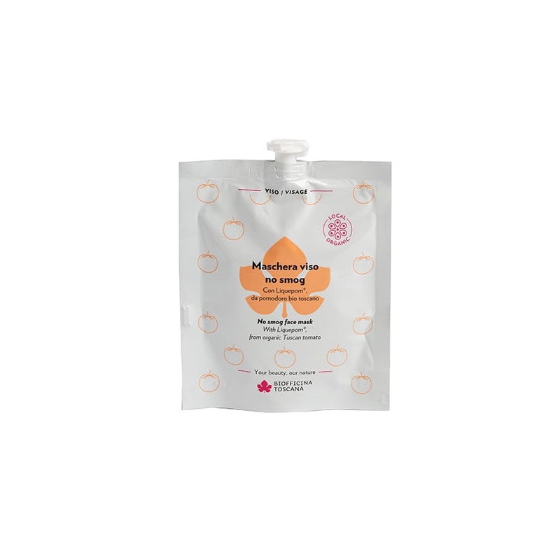 Face Mask-No Smog Biofficina Toscana Mask  Available on Yumibio.com
