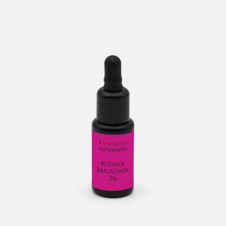 Retinol + Bakuchiol 2% Purophi Boosters and actives  Available on Yumibio.com