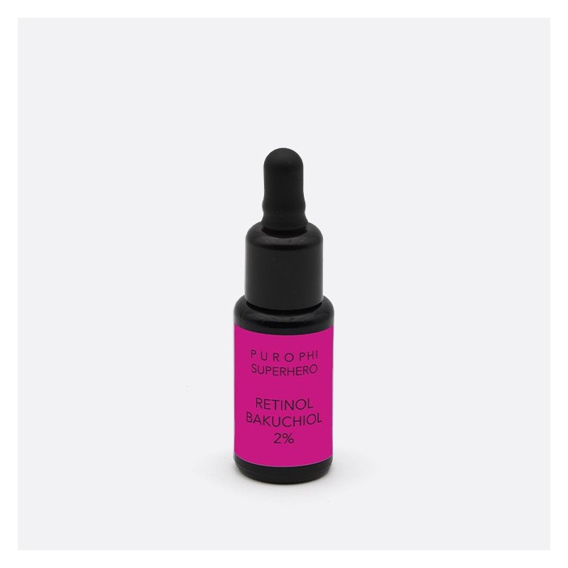 Retinol + Bakuchiol 2% Purophi Boosters and actives  Available on Yumibio.com