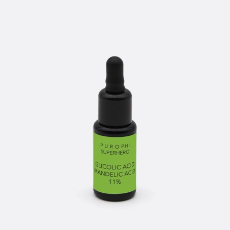 Glycolic Acid + Mandelic Acid 11% Purophi Boosters and actives  Available on Yumibio.com