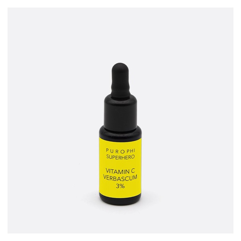 Vitamin C + Mullein 3 % Purophi Boosters and actives  Available on Yumibio.com