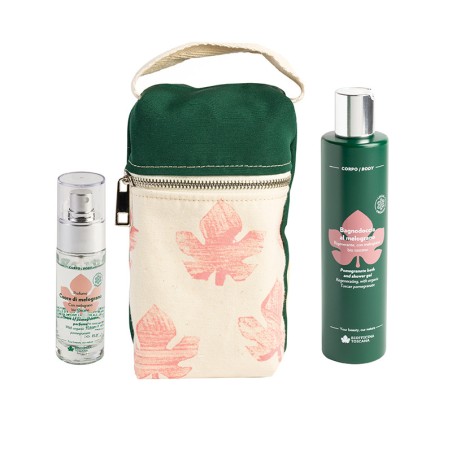 Pomegranate Heart Kit Biofficina Toscana Organic Bubble Bath  Available on Yumibio.com