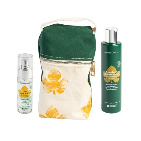 Kit Drops of Sea Buckthorn Biofficina Toscana Organic Bubble Bath  Available on Yumibio.com