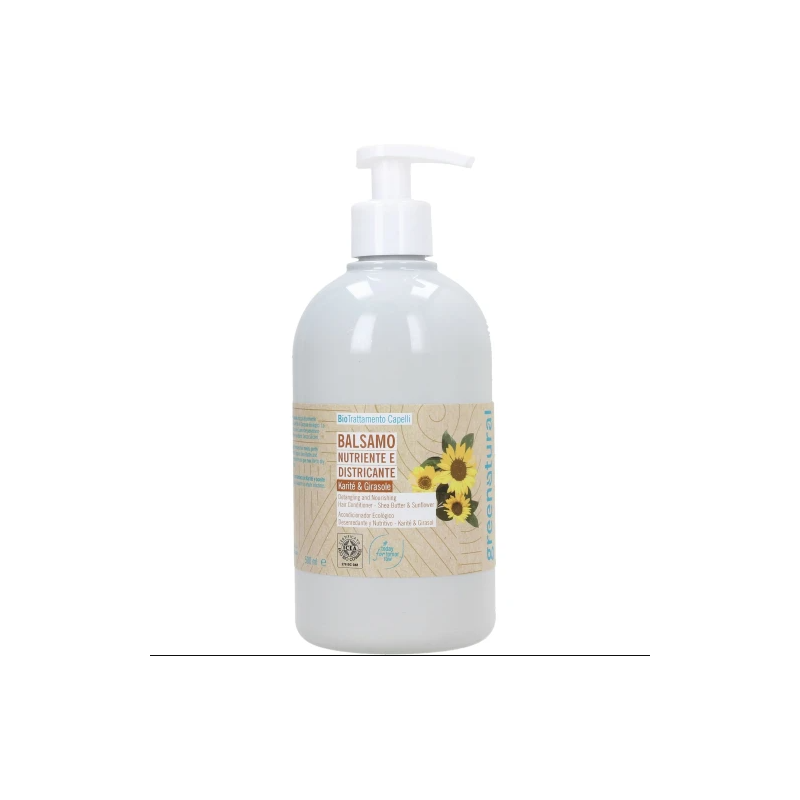 Baume au beurre de Karité et huile de Tournesol Greenatural Revitalisant Pour Cheveux Fins    Disponible sur Yumibio.com
