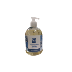 Liquid soap of marseille and Bergamot Tea Natura Soap  Available on Yumibio.com