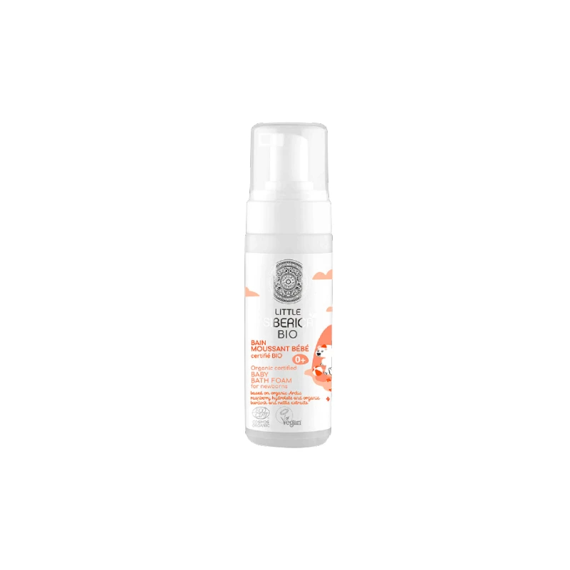 Detergente in Mousse per il Bagnetto del Bebè Natura Siberica Le Nettoyage Des Cheveux   Disponible sur Yumibio.com