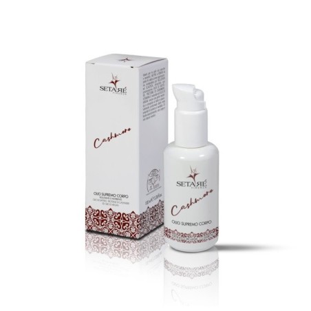 Cashmere Oil Supreme Body Setarè Oils and Butters  Available on Yumibio.com