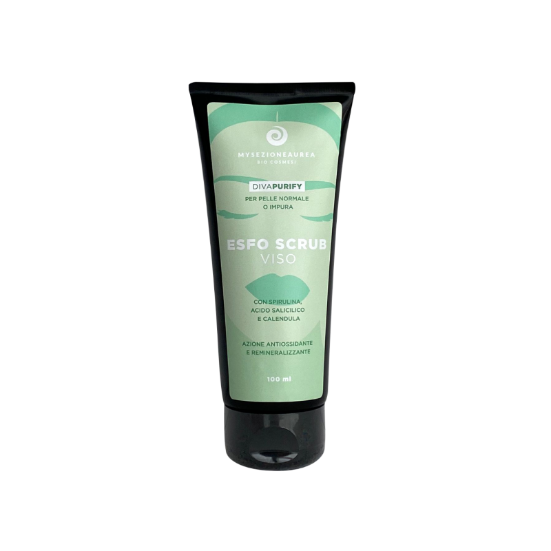 My Sezione Aurea  Esfo Scrub Viso per pelle normale o impura DIVA PURIFY  Scrub Viso