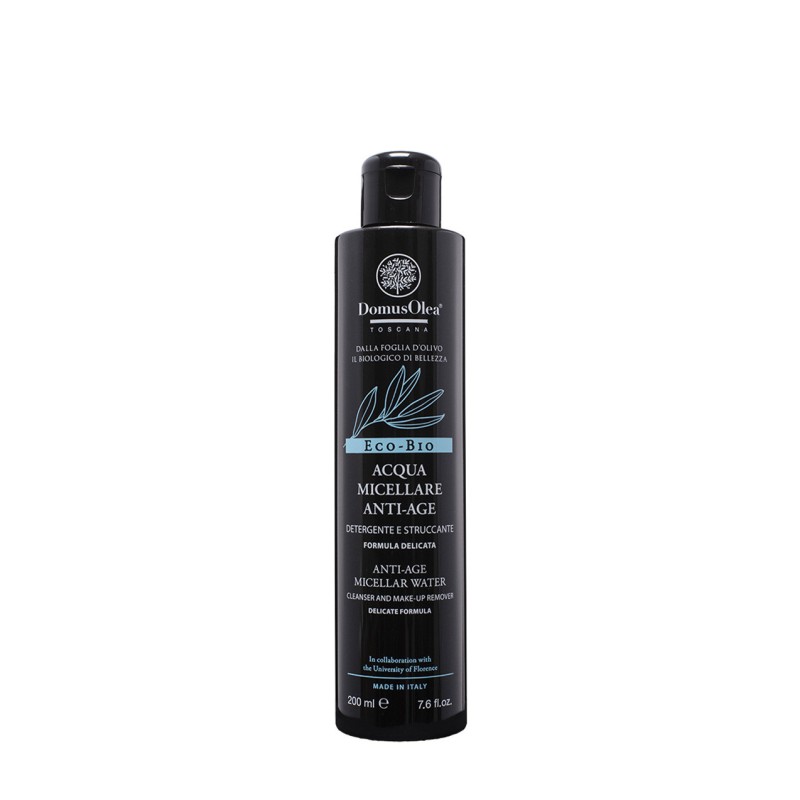 Micellar Water Anti-Age Domus Olea Toscana Makeup removers  Available on Yumibio.com