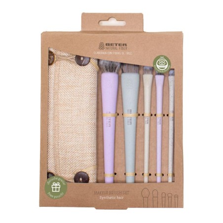 Wheat Fiber Make-Up Brush Set Beter - Spazzole e accessori Brushes and Accessories  Available on Yumibio.com
