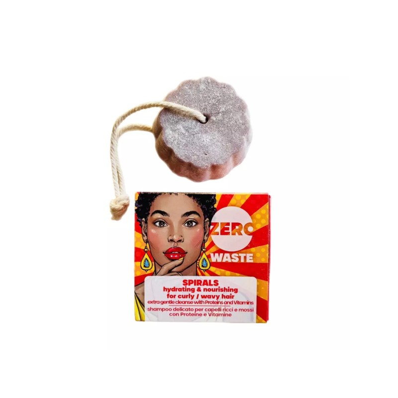 Spirals - Solid Shampoo for Wavy and Curly Hair Gentleaf Organic Shampoo for curly and wavy hair  Available on Yumibio.com