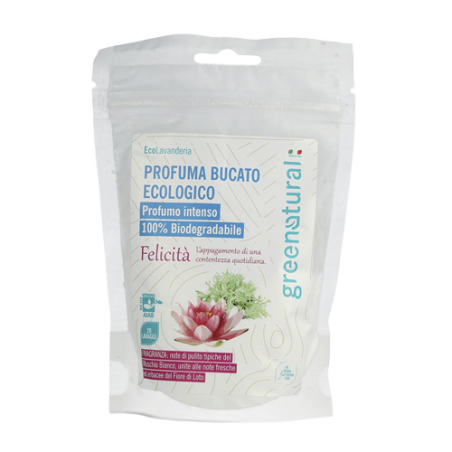 Senteurs de Musc Blanc et de Fleur de Lotus-Bonheur Greenatural Profumatori   Disponible sur Yumibio.com