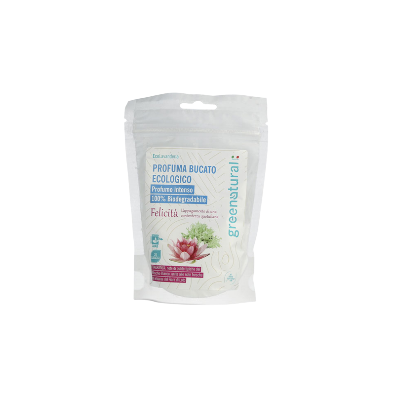 Senteurs de Musc Blanc et de Fleur de Lotus-Bonheur Greenatural Profumatori   Disponible sur Yumibio.com
