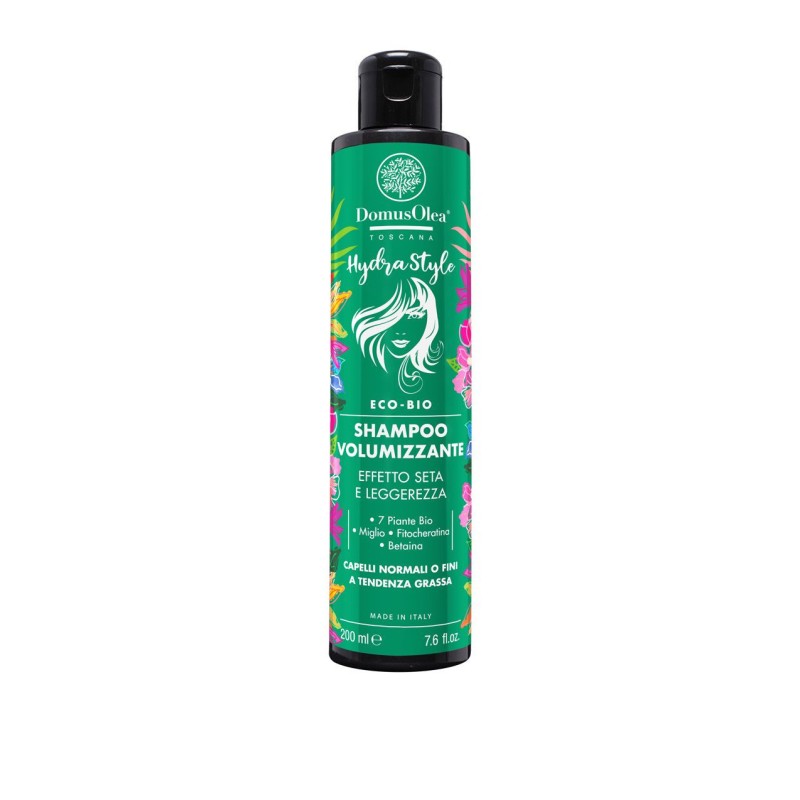 Domus Olea Toscana  Shampoo Volumizzante Hydra Style  Shampoo Capelli Sottili