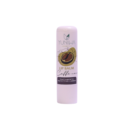 Protective Lip Balm-Black Coffee Yuniwa Cosmetics Lip Care  Available on Yumibio.com