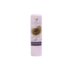 Protective Lip Balm-Black Coffee Yuniwa Cosmetics Lip Care  Available on Yumibio.com