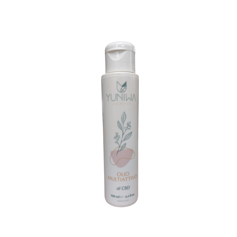 Yuniwa Cosmetics  Olio Multiattivo - Viso, Corpo e Capelli - 100 ml  Olio Viso
