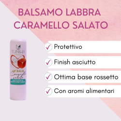 Yuniwa Cosmetics  Balsamo Labbra Protettivo - Caramello Salato  Lipbalm Yuniwa Cosmetics