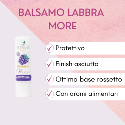 Protective Lip Balm - More Yuniwa Cosmetics Lip Care  Available on Yumibio.com