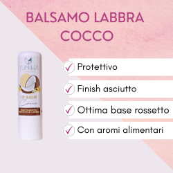 Yuniwa Cosmetics  Balsamo Labbra Protettivo - Cocco  Lipbalm Yuniwa Cosmetics