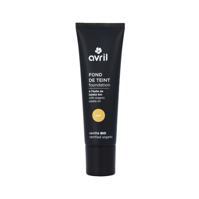 Foundation with Jojoba Oil, Bio – Doré Avril Foundation  Available on Yumibio.com