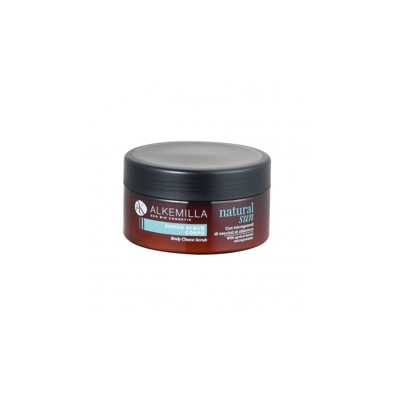 Body Scrub Chocolate Alkemilla Body Scrub  Available on Yumibio.com